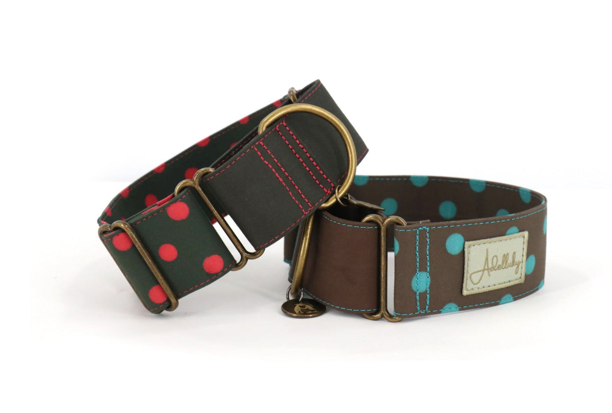 Collares martingale elegantes para perros de Adelluky