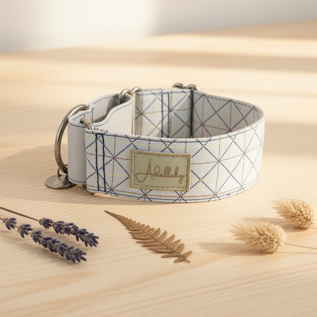 Collar Martingale Británico Gris